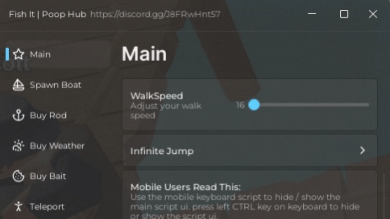 Poop Hub, Auto Perfect Fish, Auto Sell Fish it script