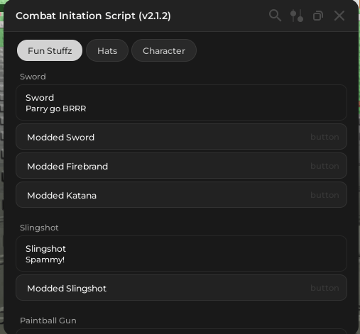 Rayfield CI Script