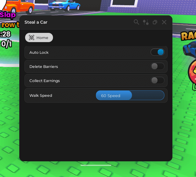 Auto Lock script for steal a car roblox