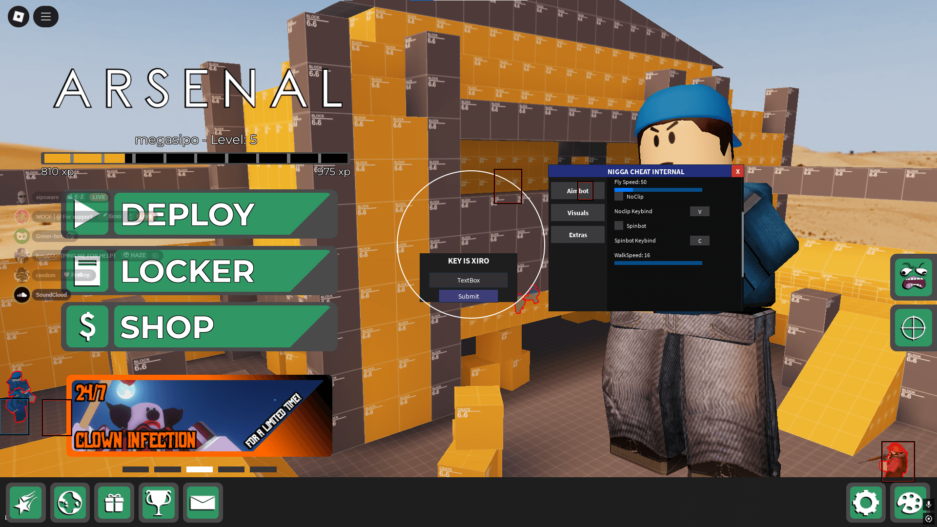 XIRO universal cheat script