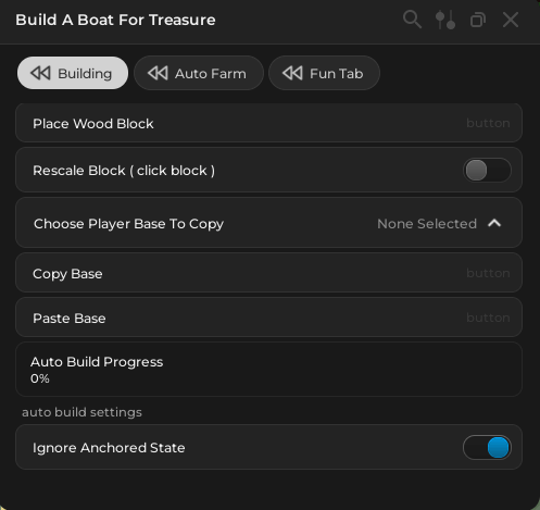 Auto Farm Script for Build A Boat Roblox