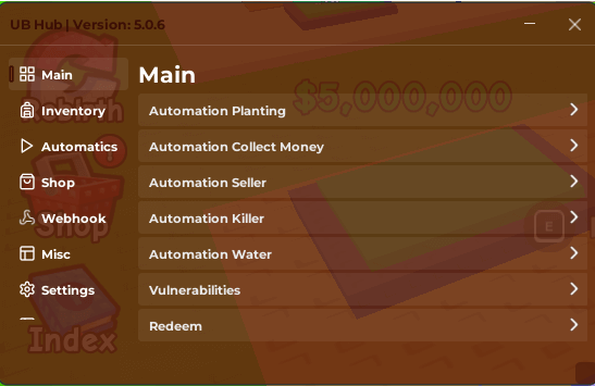 Plants Vs Brainrot Script keyless Automatics