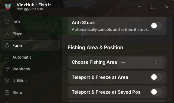 Fish it Auto FIshing Instant Fishing