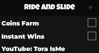 ride and slide icon