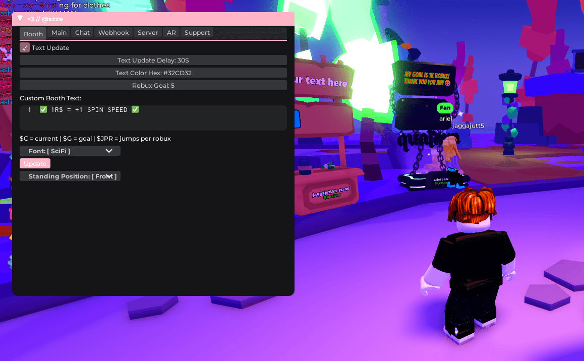 SZZE Hub Script for PLS Donate | Disable Rendering, Donation Jump