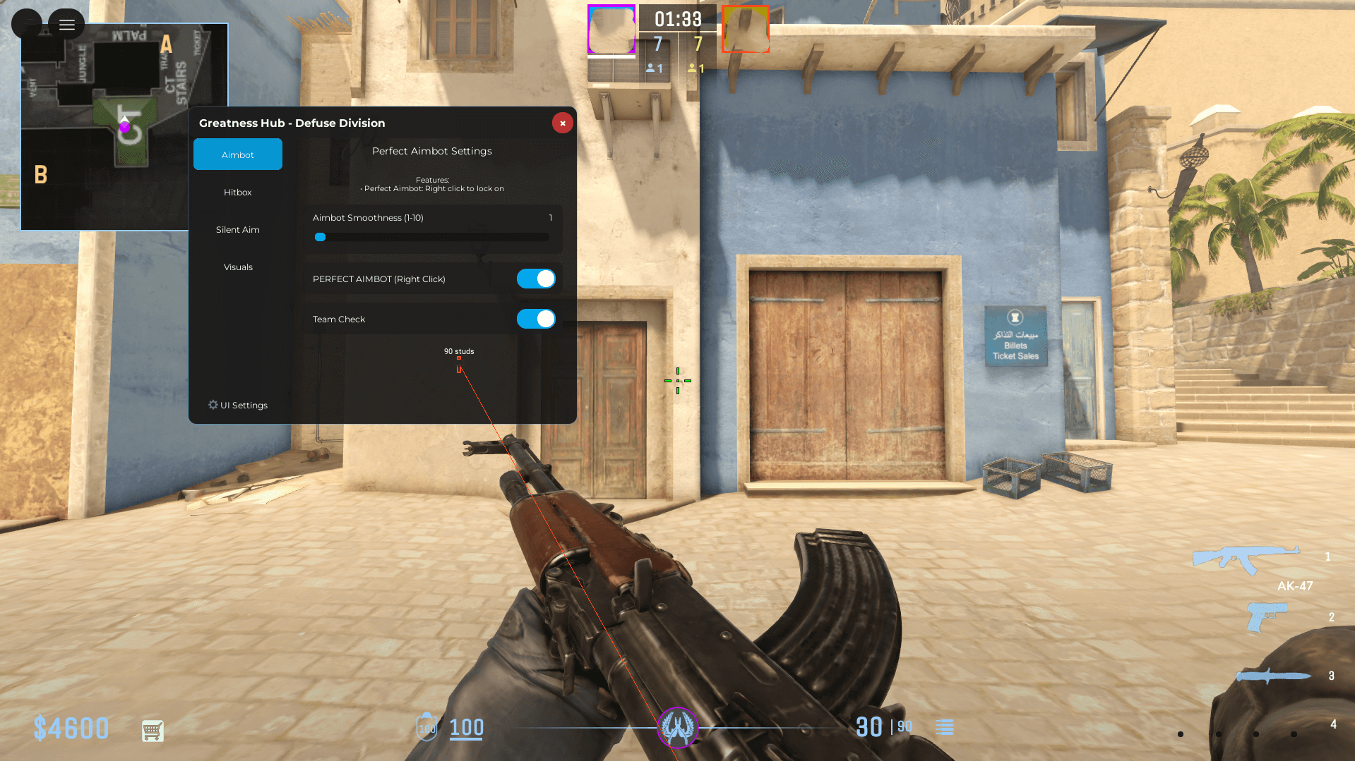 Greatness Hub Script | Aimbot ESP