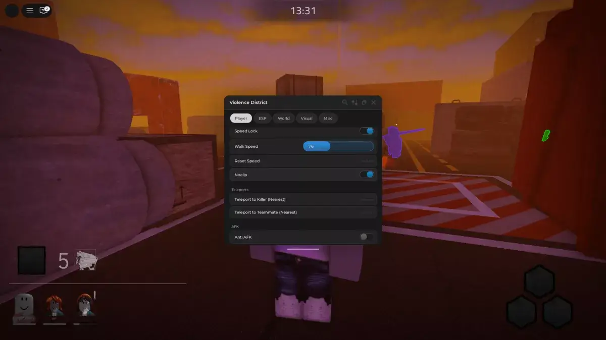 Violence District Script | No Skillcheck