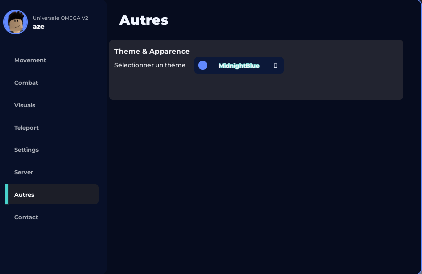 Universale Omega v2 Script