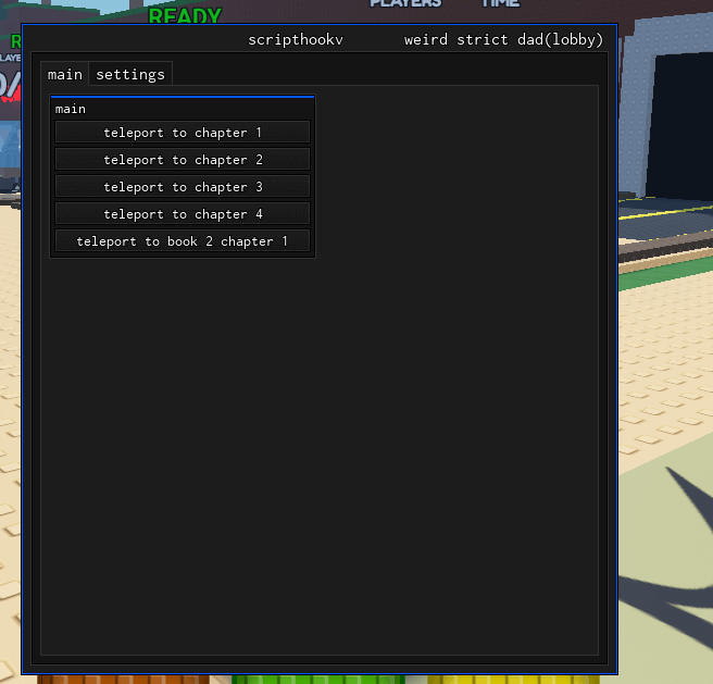 Weird Strict Dad Script