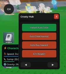 Steal A Brainrot Unpatched DeSync Free Laser Bypass And Paintball Spam