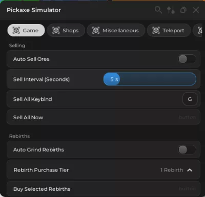 Pickaxe Simulator! icon