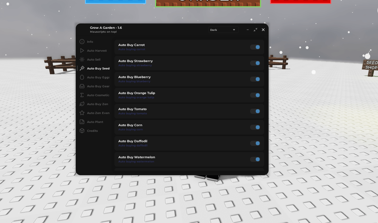 Nootmaus Hub Script | Auto Farm, Auto Plant, Auto Buy Seeds