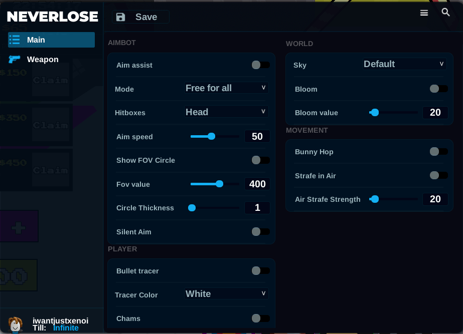 Flick script keyless