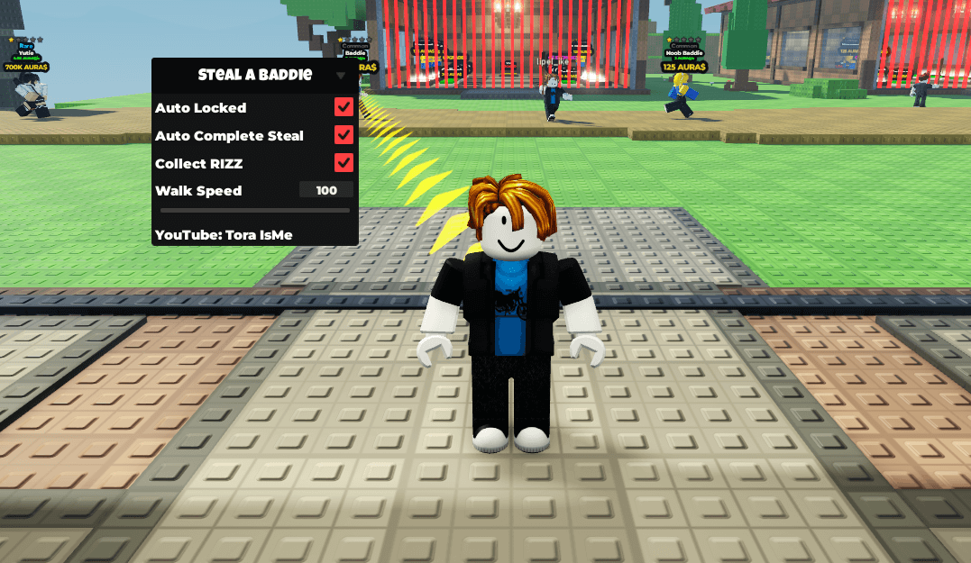 Steal a baddie Hub script | Auto Locked, Auto Complete Steal, Walk Speed