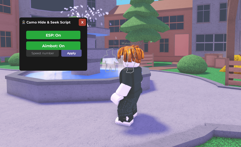 Camo Hide & Seek Hub Script | ESP, Aimbot, Speed: number