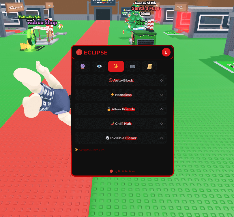 tp and auto block script for SAB