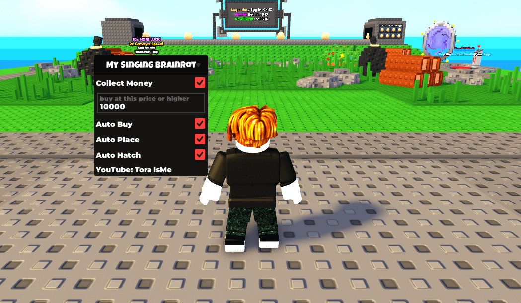 My SINGING BRAINROT Script | Collect Money, Auto Buy, Auto Place