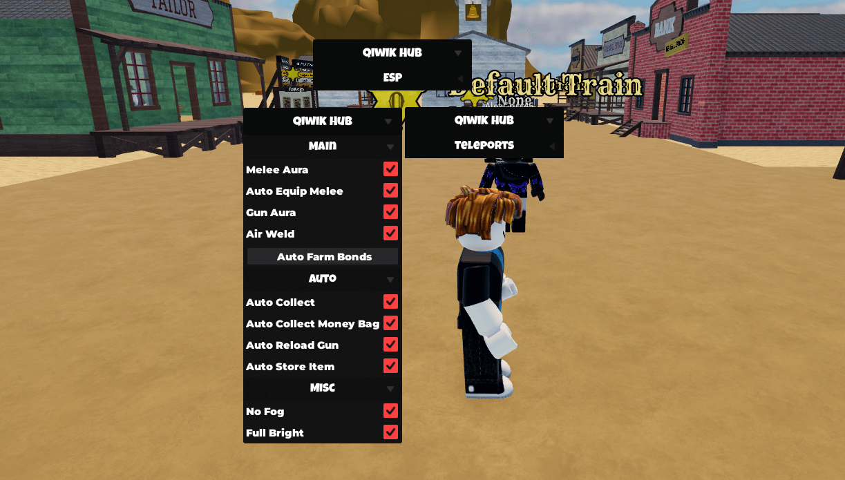 Dead Rails Script | Melee Aura, Gun Aura, Air Weld