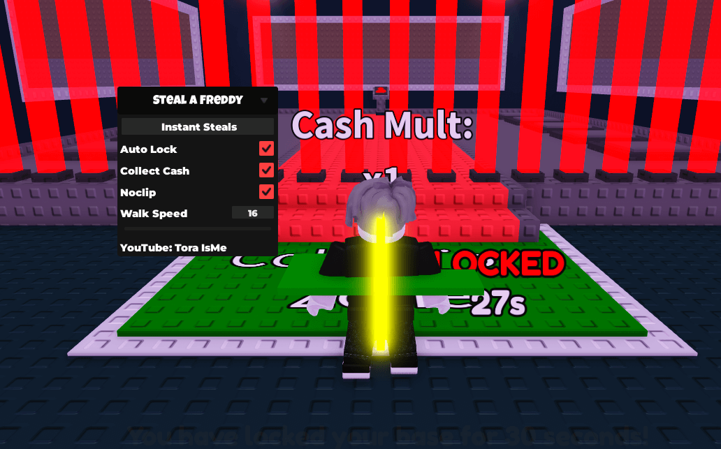 Steal A Freddy Script | Instant Steals, Auto Lock, Collect Cash