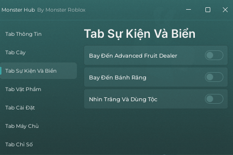 OP monster hub blox fruit script