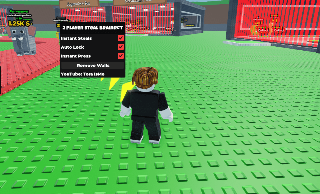 2 Player Steal A brainrot Script | Instant Steals, Auto Lock, Instant Press