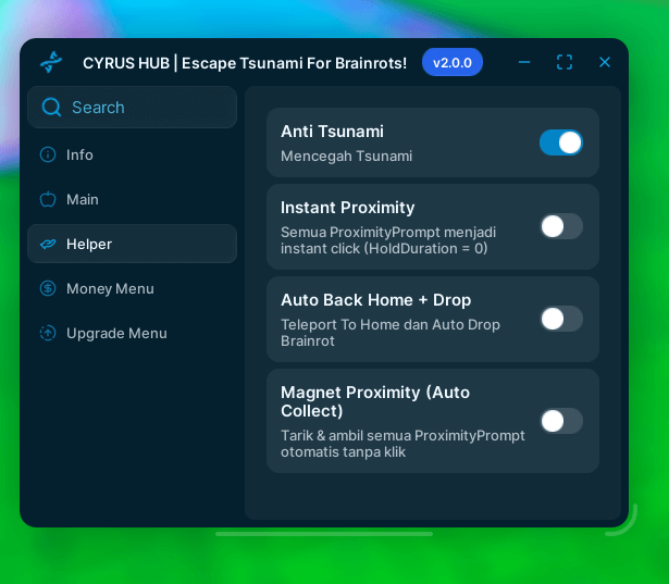 Cyrus Hub Anti Tsunami Script
