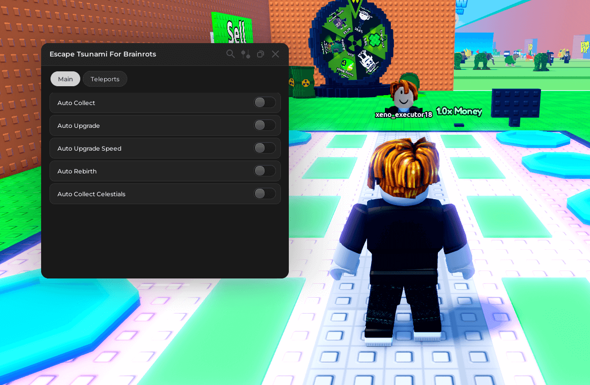Auto collect money in the ETFB