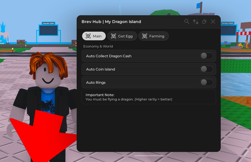 My Dragon Island script keyless - Auto collect dragon cash