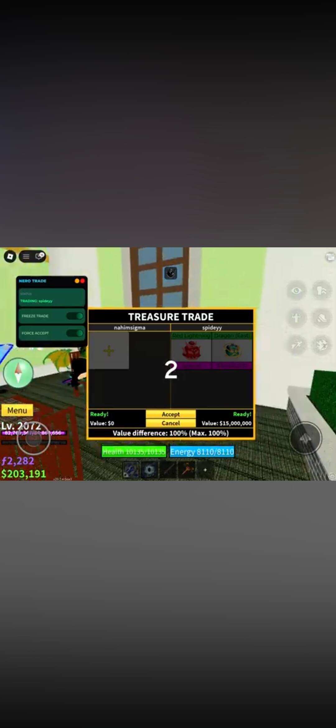 Blox fruit trade scam script