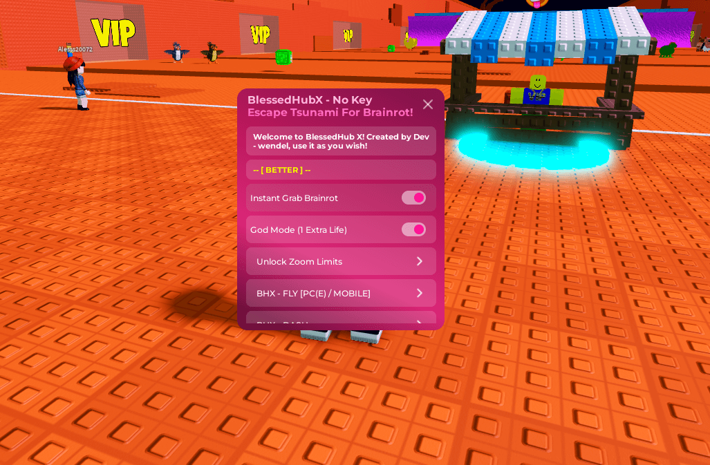 Blessed Hub X ETFB Script | God Mode, Unlock Zoom, Speed Hack