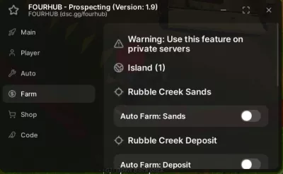 Prospecting icon