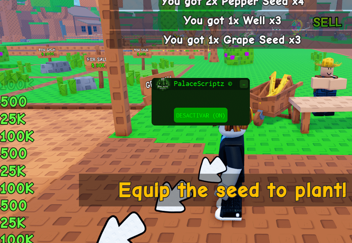 Your Farm Script to generate auto cash keyless