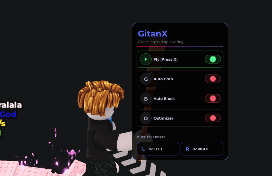 Auto Grab, Auto Block, Fly script for SAB