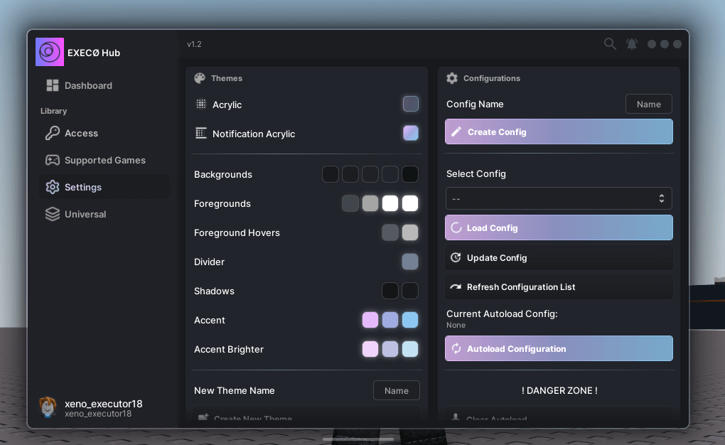 Execo Hub Script