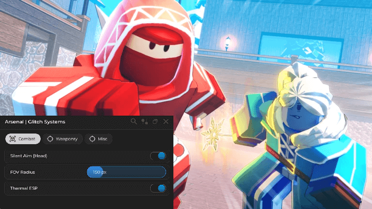 Arsenal Script | Esp, Aimbot, Inf Jump, Etc.