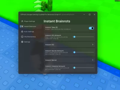 Escape Getting Crushed For Brainrots icon