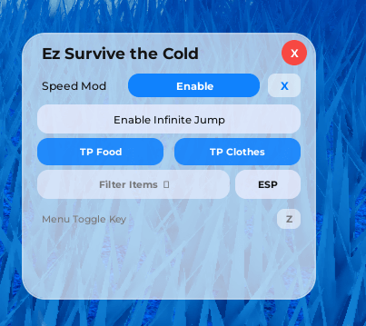 EZ Survive the Cold Script Keyless