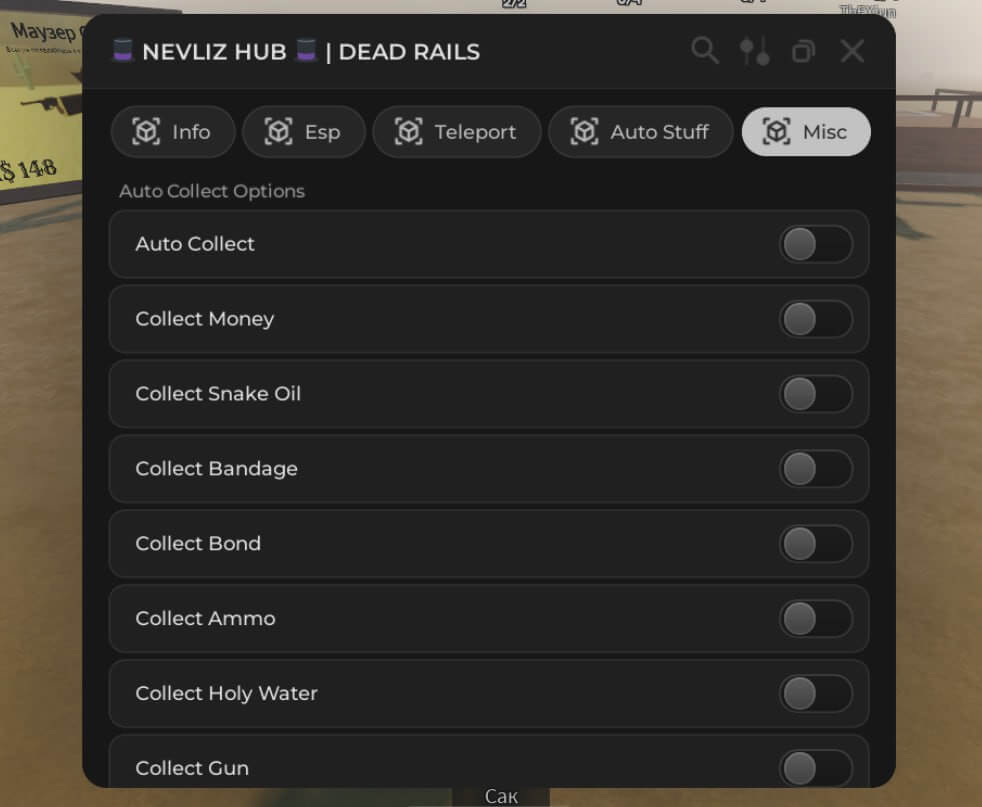 Nevliz Hub Dead Rails Script - Auto Bond Farm
