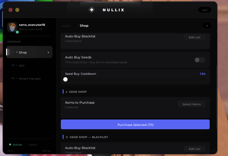 Garden Horizons Script by Nullix - Auto buy and sell