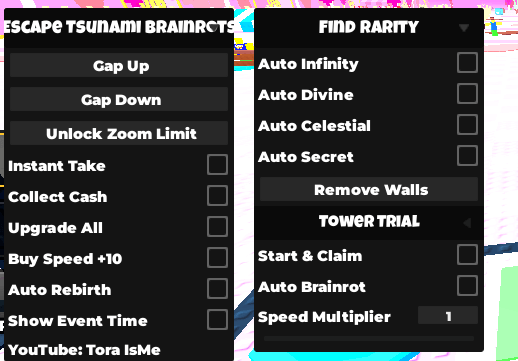 Auto infinity, Instant Cash, Auto Rebirth