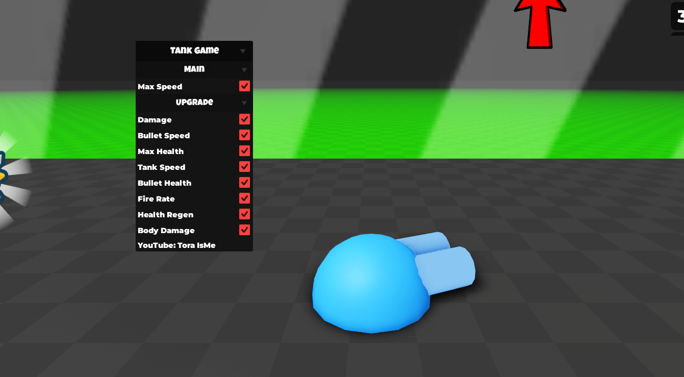 Tank Game Keyless Script | damge, bullet health, body damge