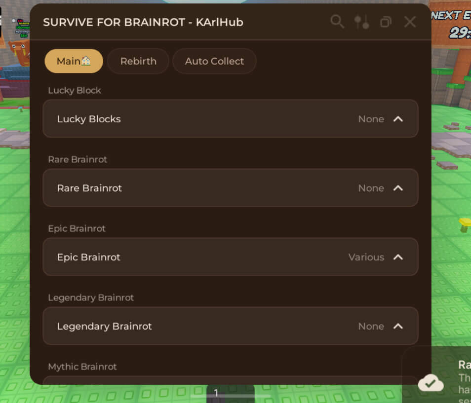 KarlHub Script - Auto Farm, Godmode