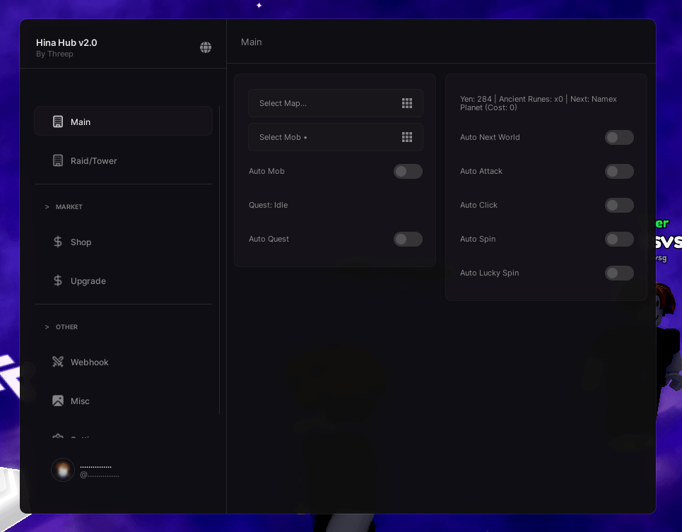 Hina Hub Script for Anime Tactical Simulator - Auto Mob