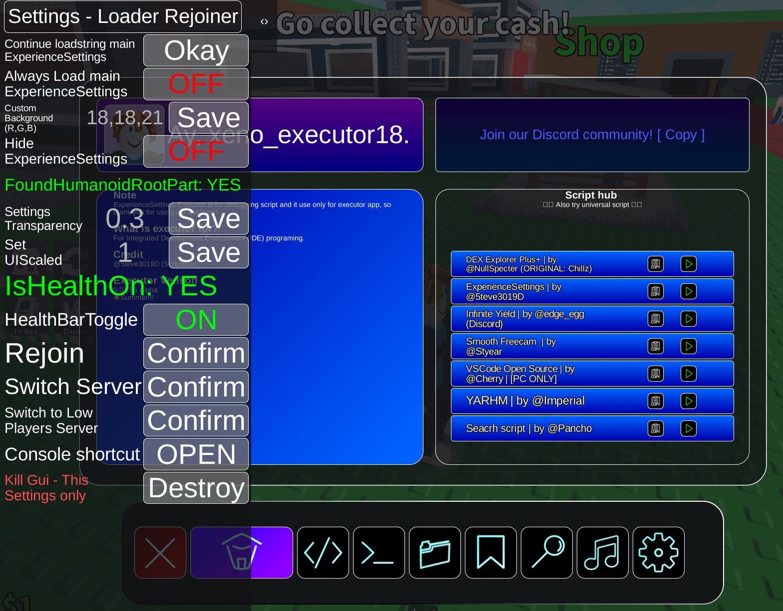 Script Debugger Keyless