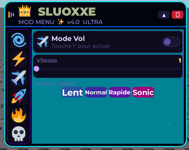 SLUOXXE SCRIPT UNIVERSAL Keyless