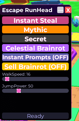 Escape Runhead For Brainrots icon