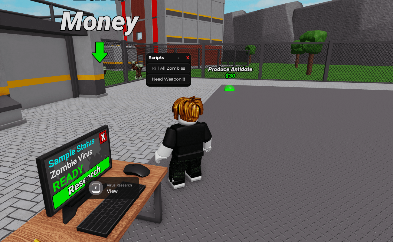Zombie Tycoon Script | Auto Farm, Kill All Zombies, Need equip any weapon
