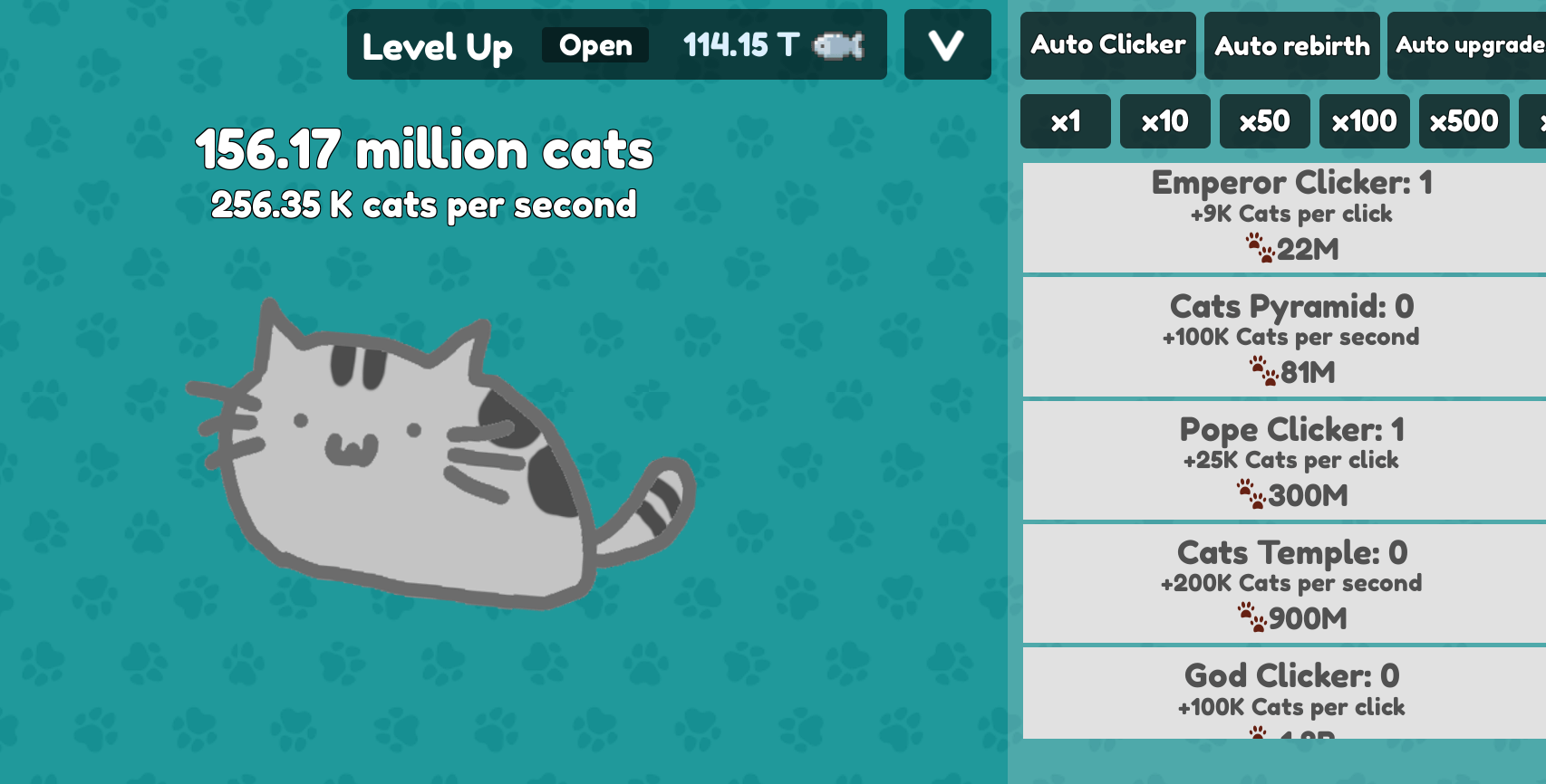 Cat Clicker Script | AutoFarm, inf fish, inf click