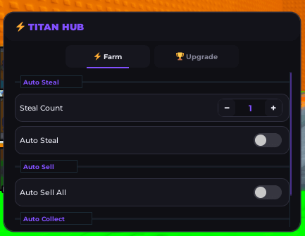 Titan Hub script for Swing Obby for Brainrots keyless - Auto steal, Auto sell