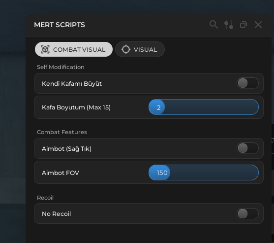 BHRM 5 Script by MERT Scripts - Aimbot FOV